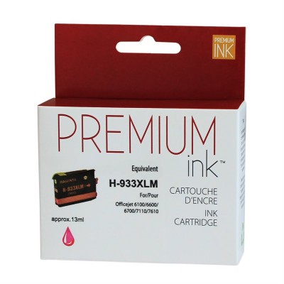 HP No. 933XL Magenta Compatible Premium Ink